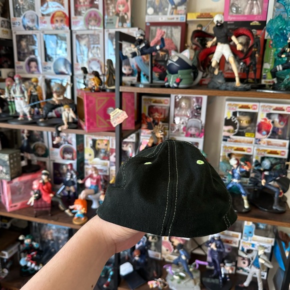 Vintage Y2K Monster Energy Cup Black Green Monster Supercross Snapback Cap - Picture 4 of 5